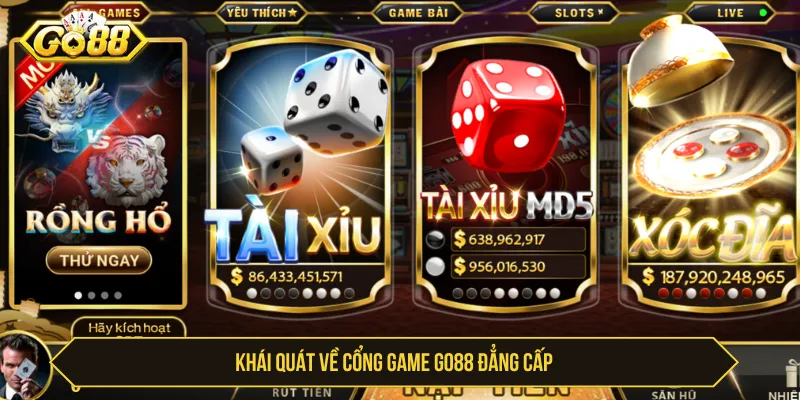 Go88 khẳng định vị thế với hơn 10 năm kinh nghiệm