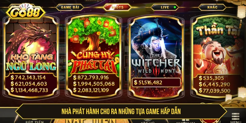 Nhà cung cấp tại Go88 nổ hũ uy tín nhất lĩnh vực